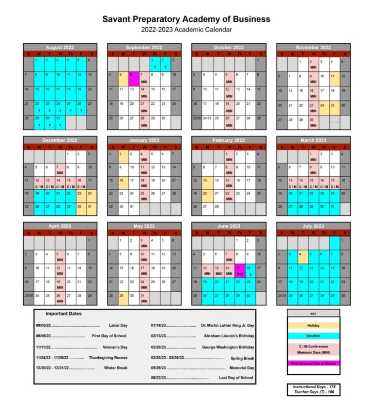 Fordham University Academic Calendar