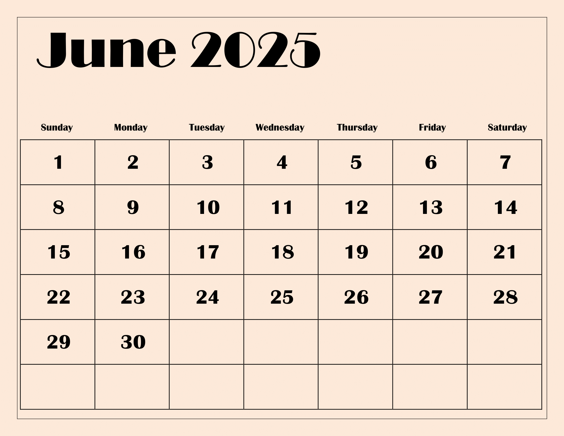 calendar june 2025 printable free calendar june 2025 printable free