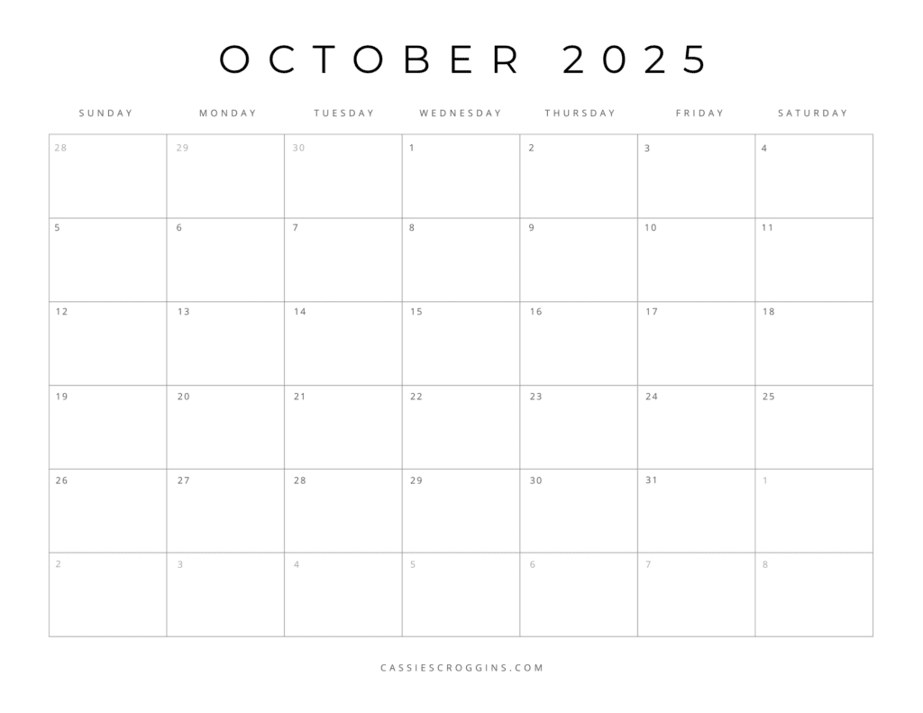 2025 calendar 8.5 x 11 printable free
