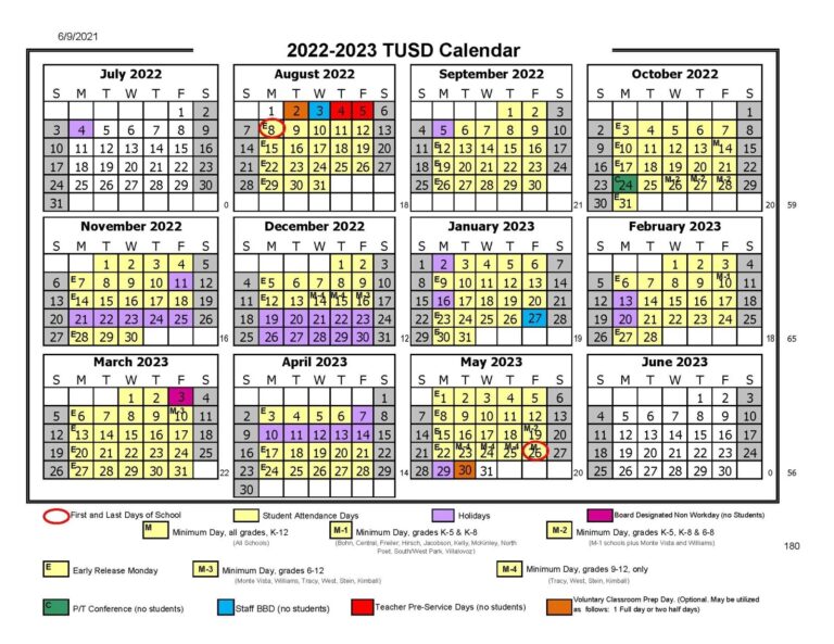 Tusd Calendar 2024 25 Printable Word Searches
