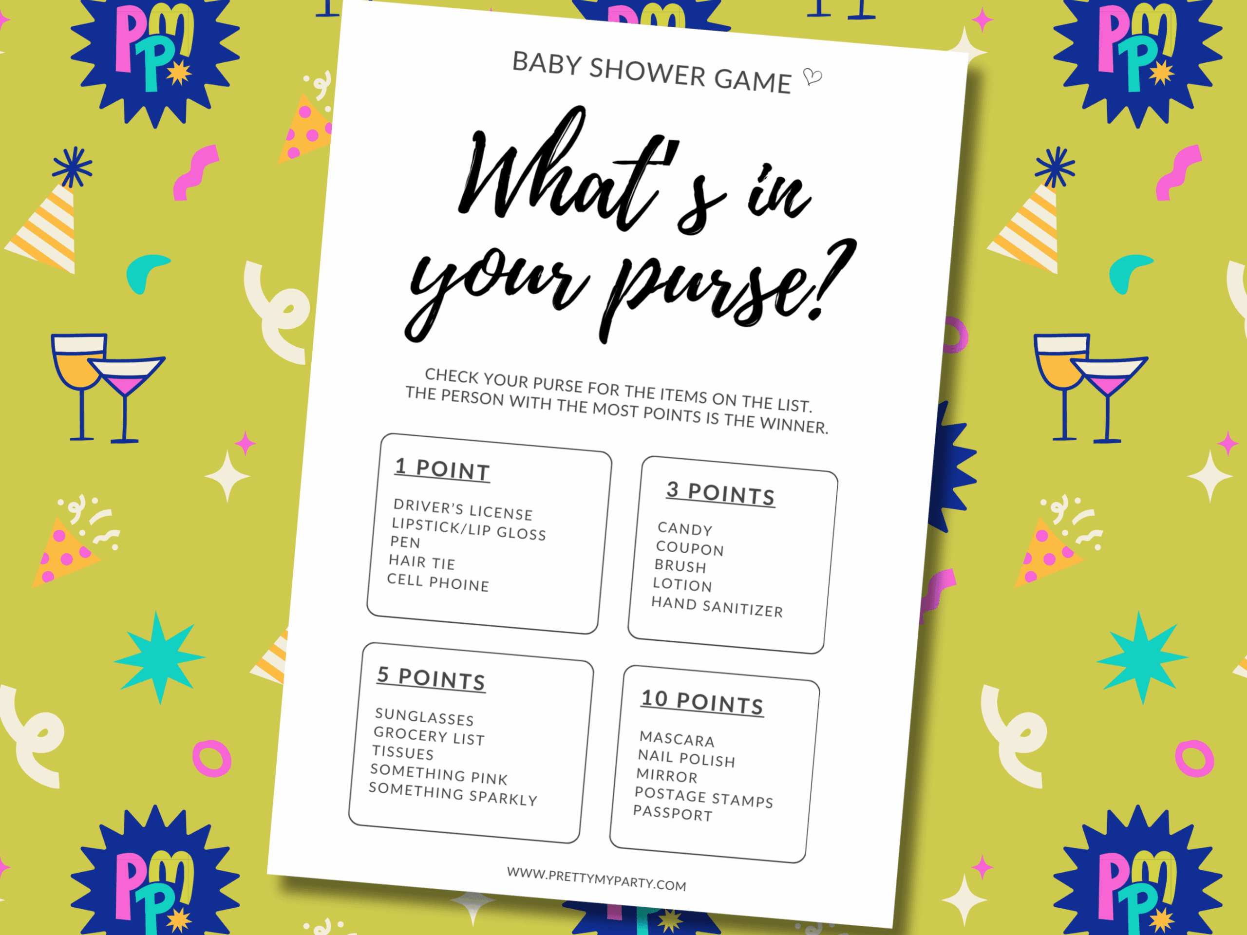 10 Free Printable Baby Shower Games You Can Print And Play Pretty My Party