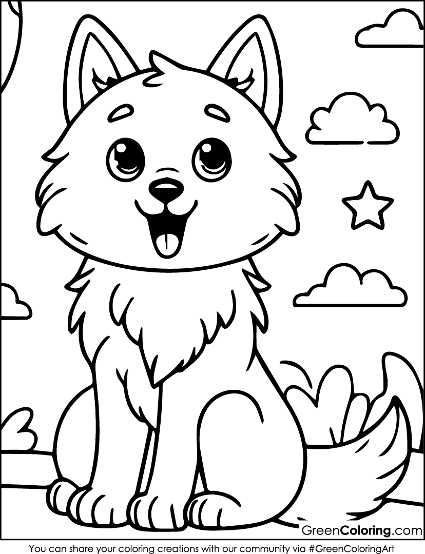 10 Wolf Coloring Pages Download Free Printable PDF 10 Wolf Coloring Pages Download Free Printable PDF