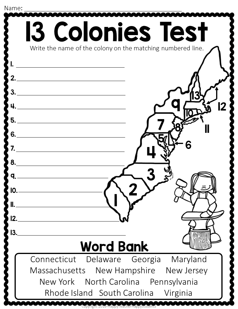 13 Colonies Map Quiz 13 Colonies Map Worksheet Blank 13 Colonies Map 13 Colonies Test Homeschool History Thirteen Classful 13 Colonies Map Quiz 13 Colonies Map Worksheet Blank 13 Colonies Map 13 Colonies Test Homeschool History Thirteen Classful