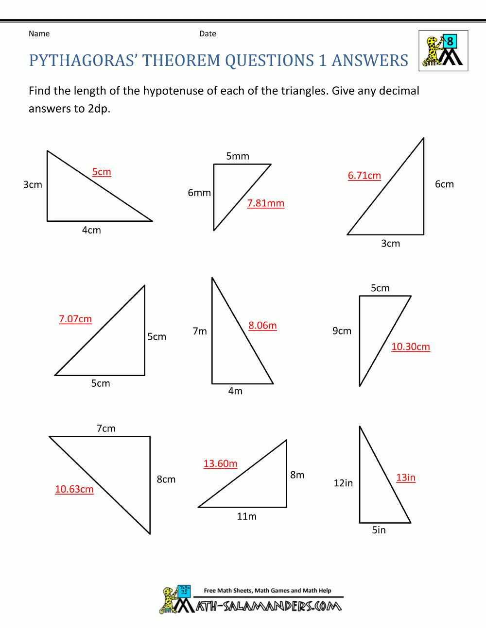 13Pythagorean Theorem Worksheet Answer Pythagorean Theorem Worksheet Pythagorean Theorem Word Problem Worksheets 13Pythagorean Theorem Worksheet Answer Pythagorean Theorem Worksheet Pythagorean Theorem Word Problem Worksheets