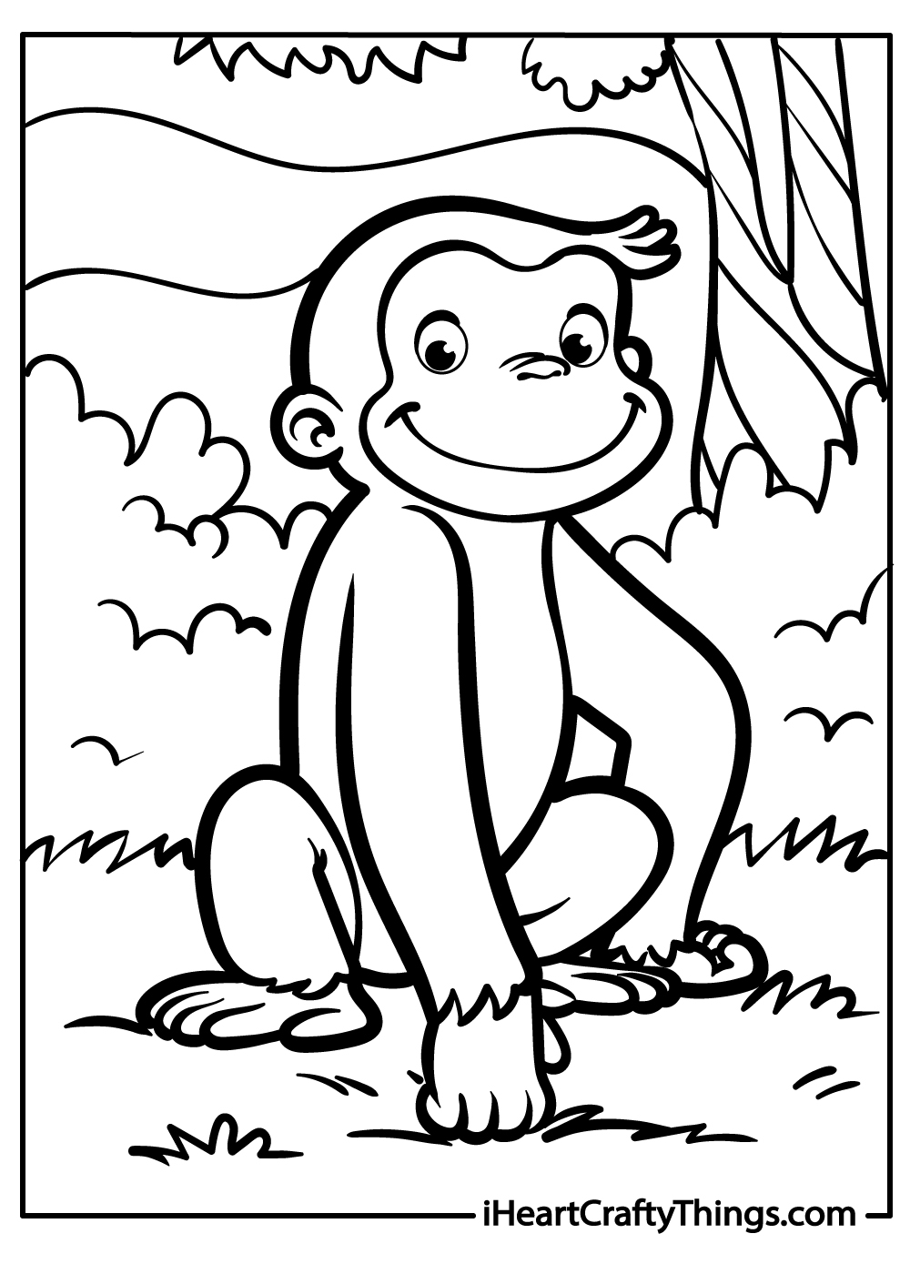 15 Curious George Coloring Pages 100 Free Printables 