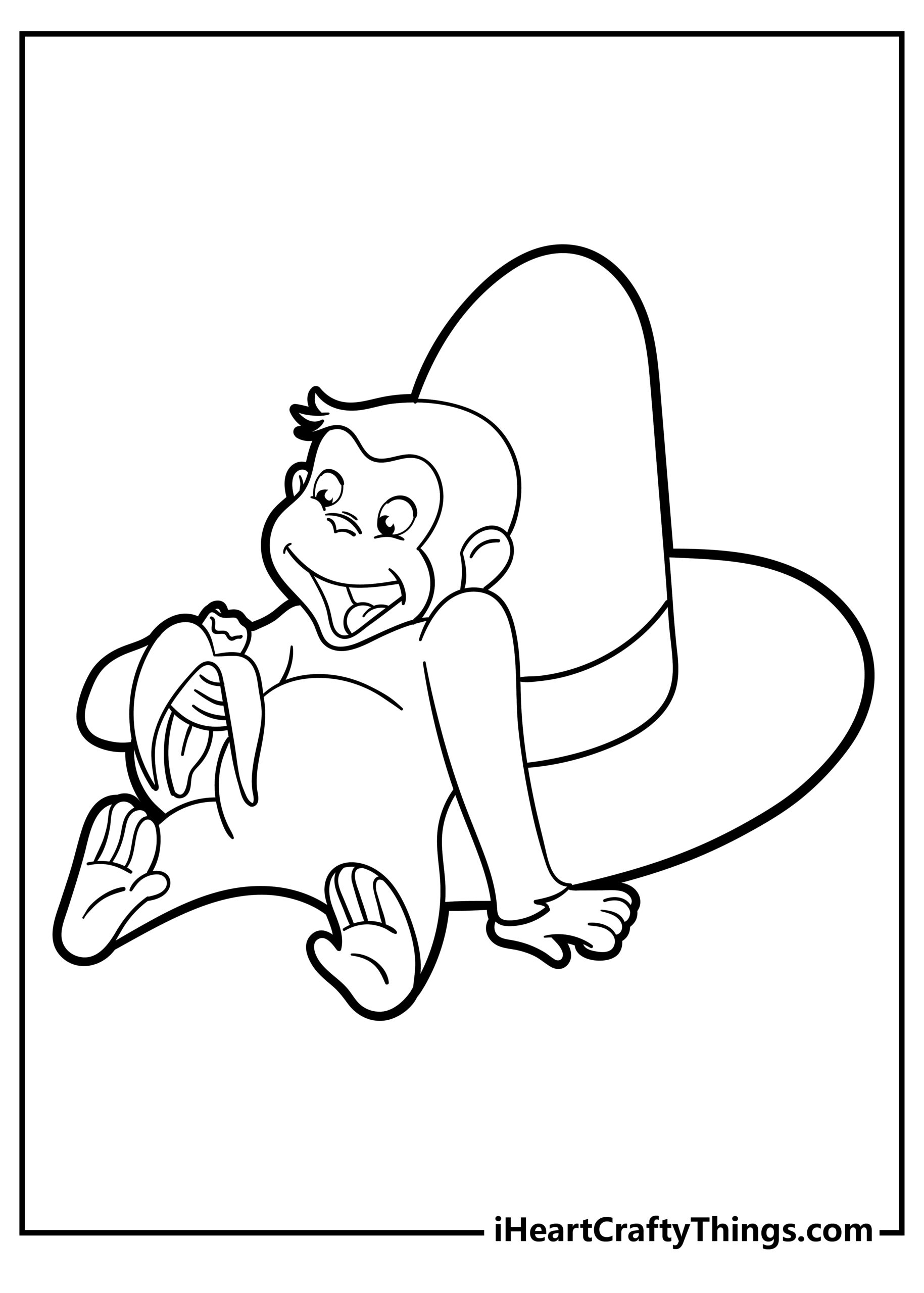 15 Curious George Coloring Pages 100 Free Printables 