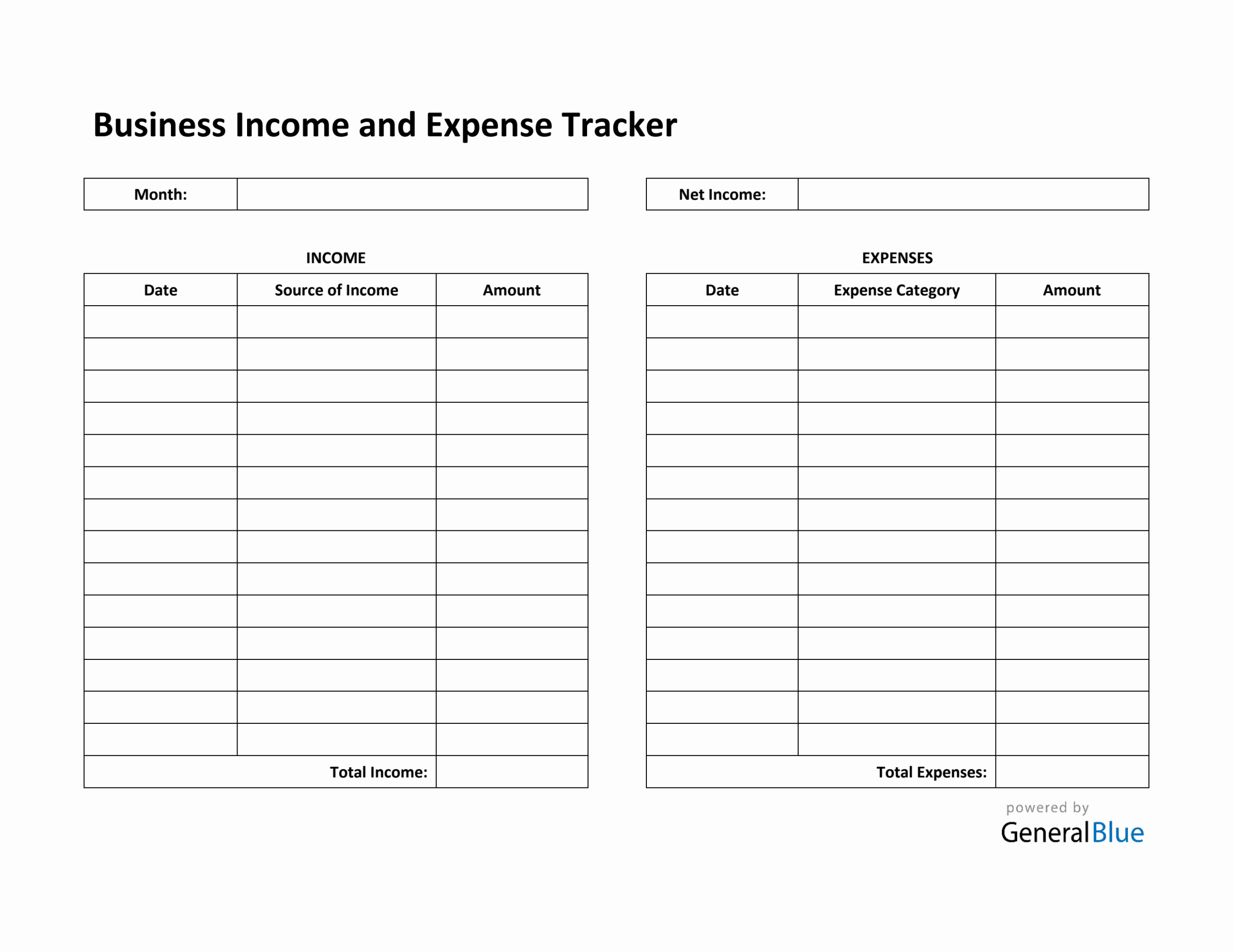 18 Printable Its Deductible Printable List Forms And Templates Worksheets Library