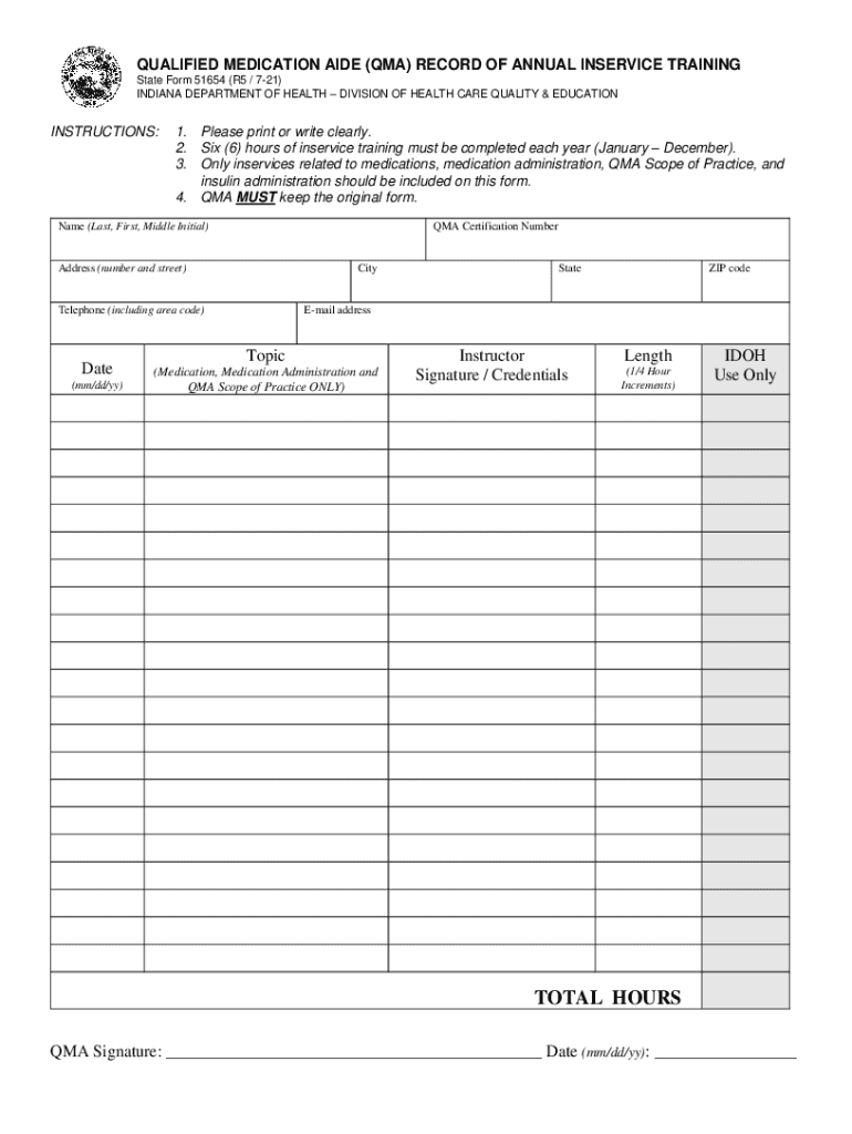 2021 2025 Form IN 51654 Fill Online Printable Fillable Blank PdfFiller