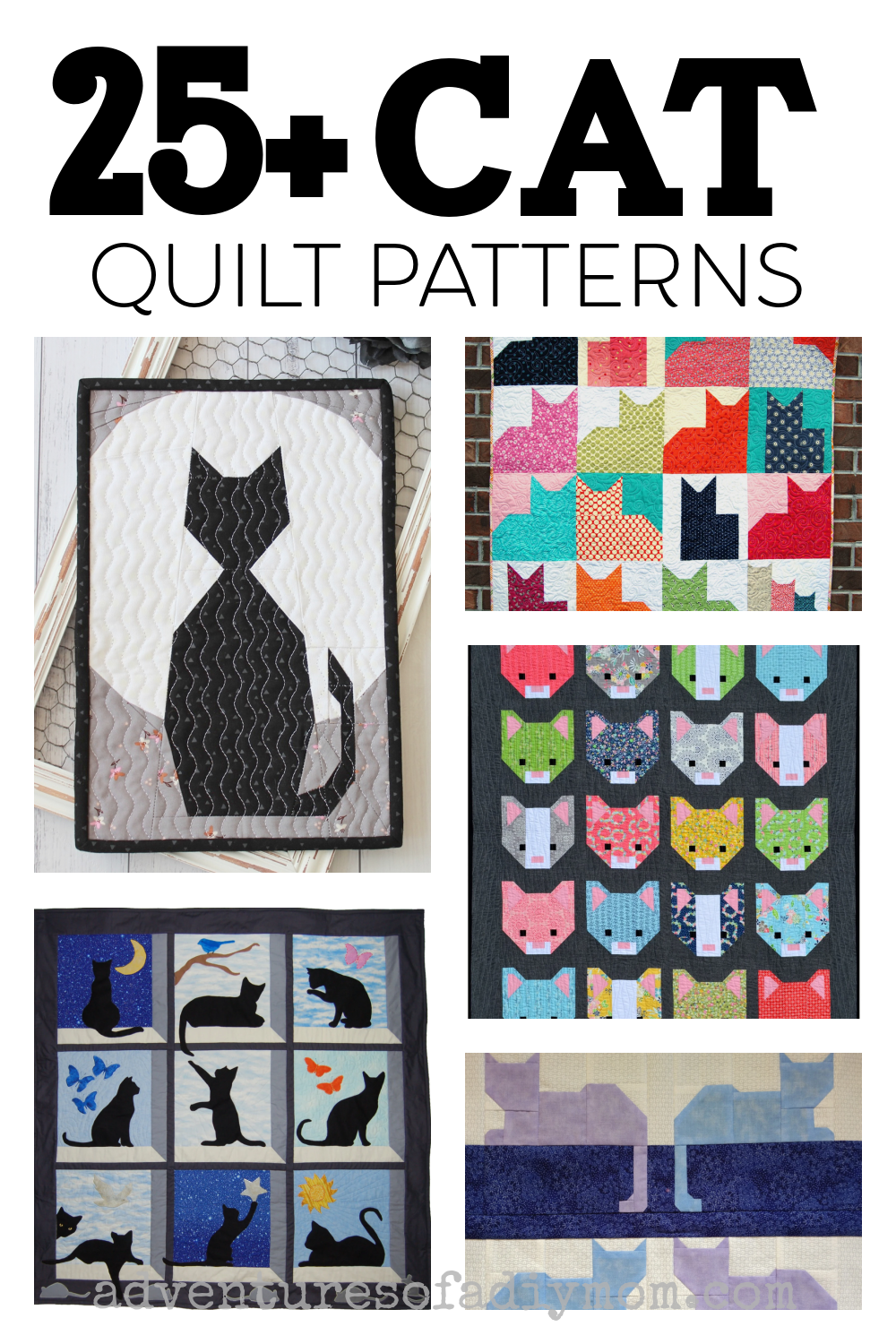 25 Cat Quilt Patterns Adventures Of A DIY Mom