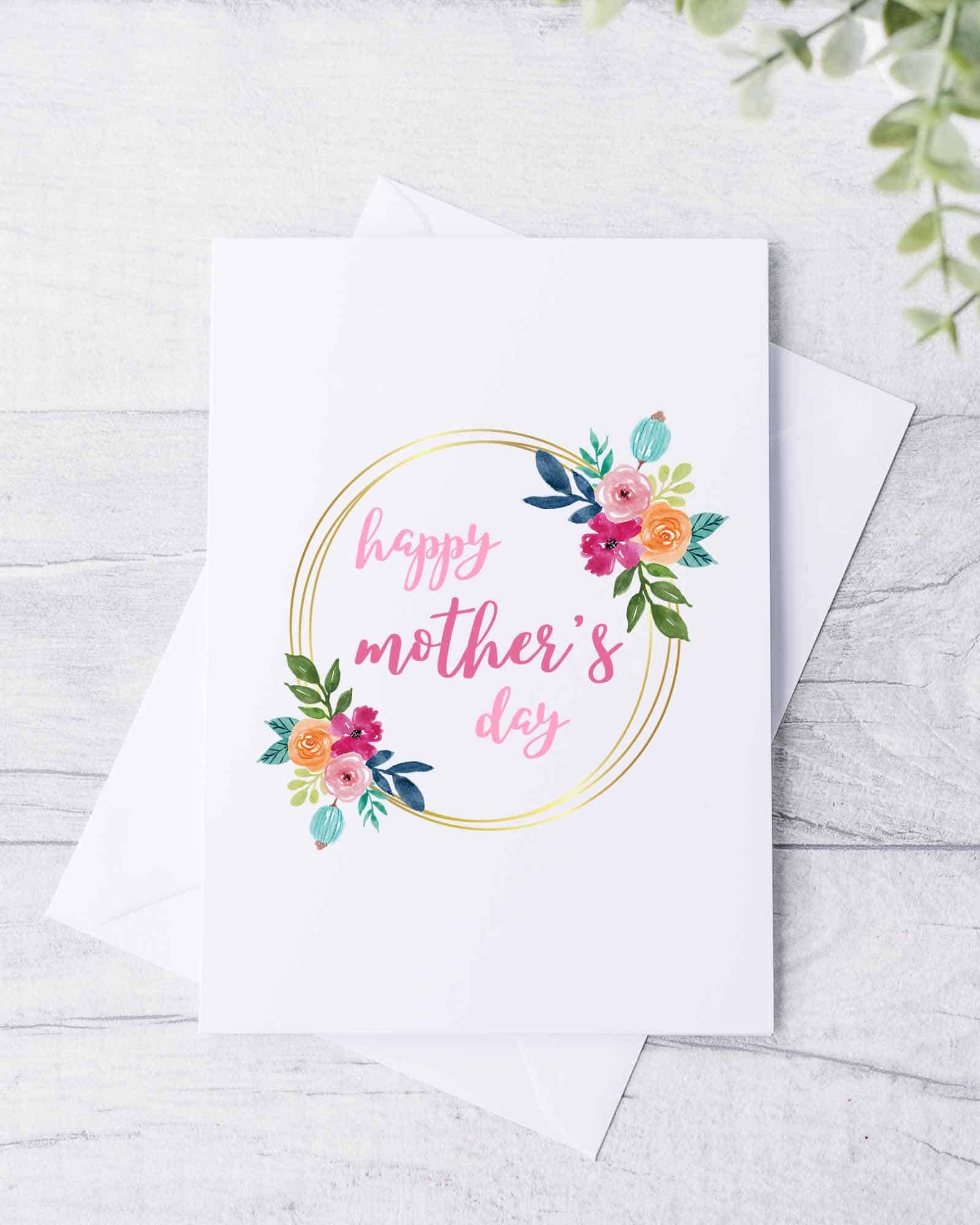 printable mothers day card