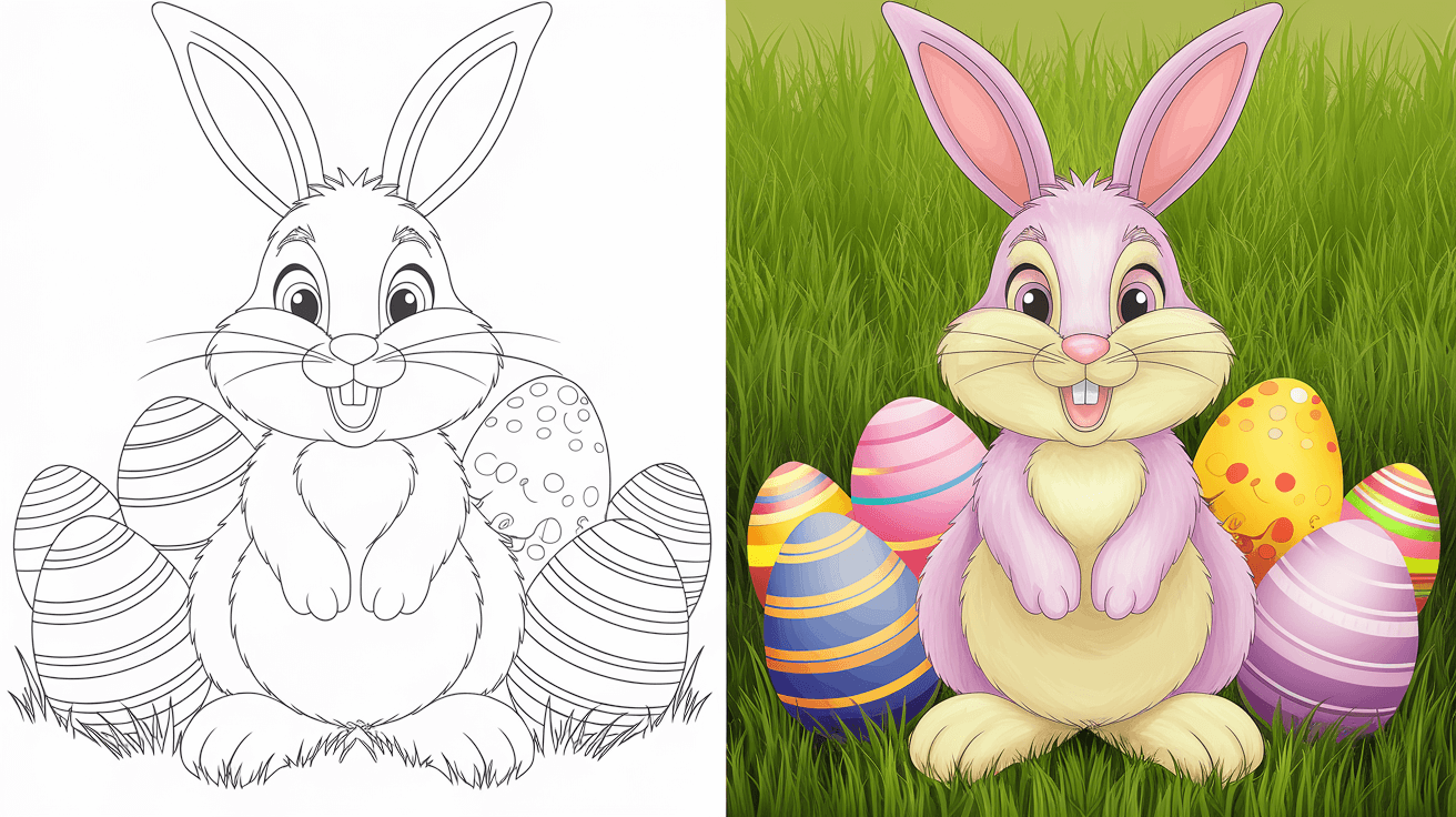 free printable easter coloring pages