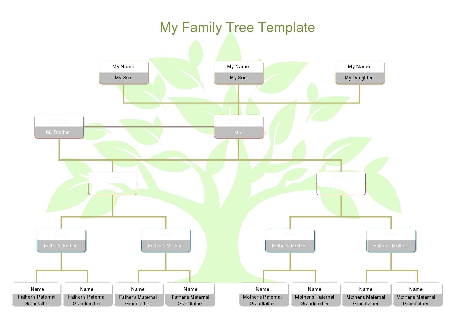 free family tree printable free family tree printable