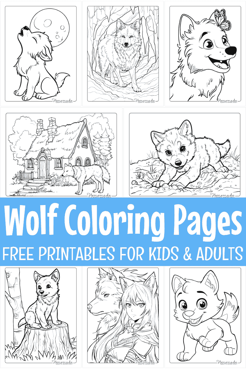 wolf coloring pages printable wolf coloring pages printable