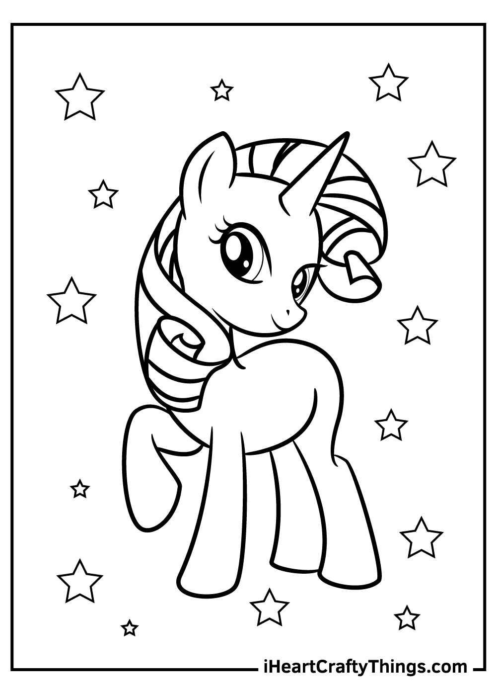 free printable my little pony coloring pages