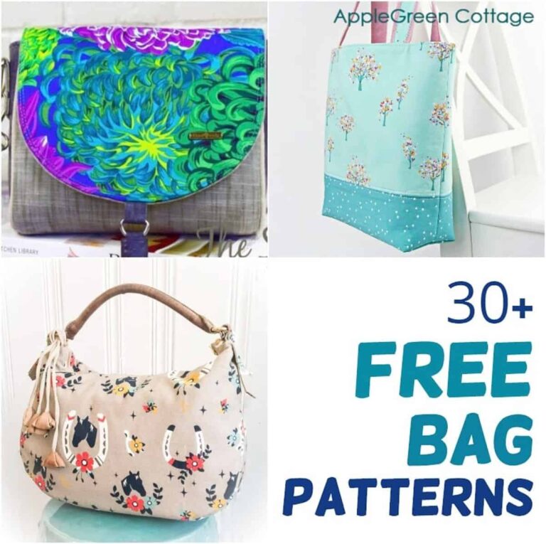 36 Best Free Bag Sewing Patterns To Sew In 2024