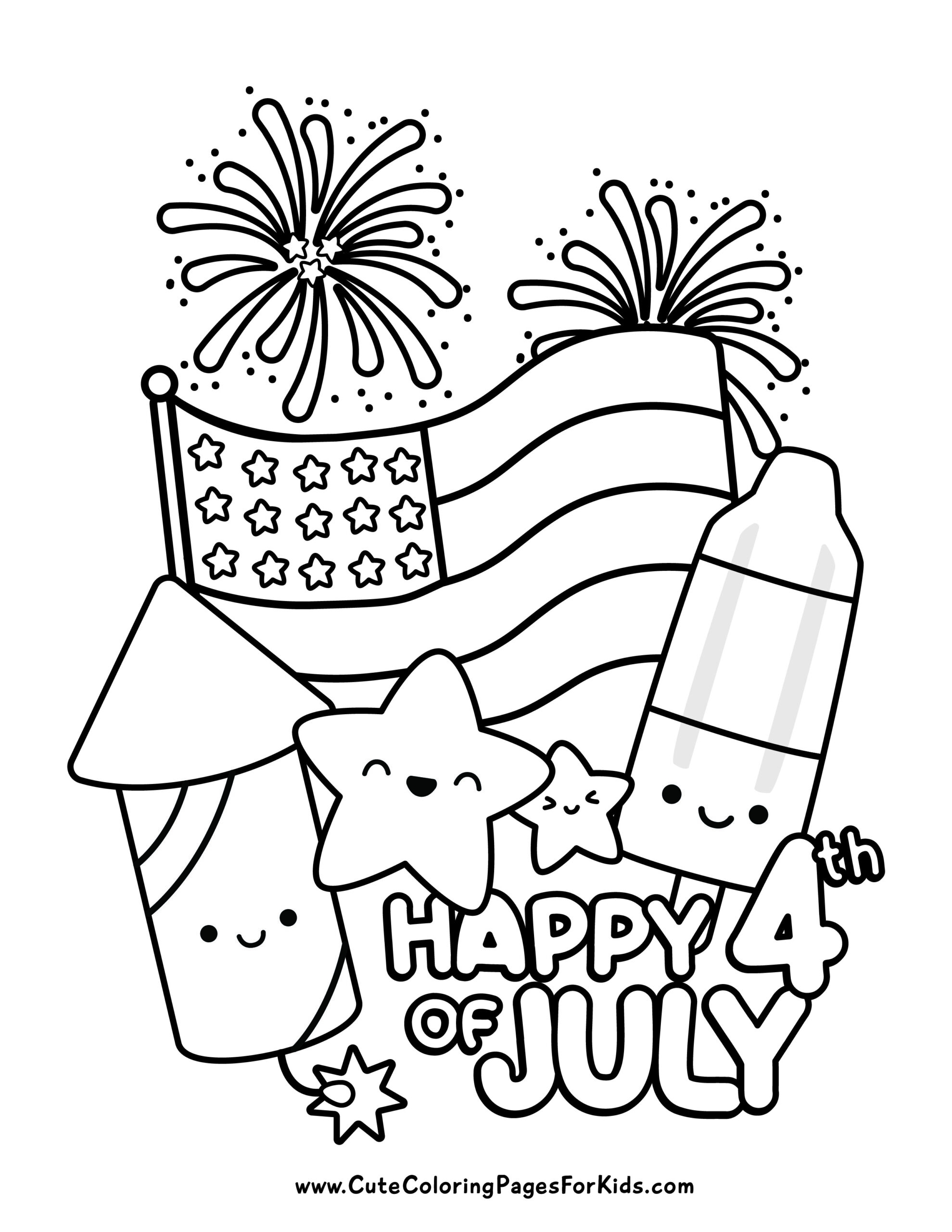 fourth of july printables