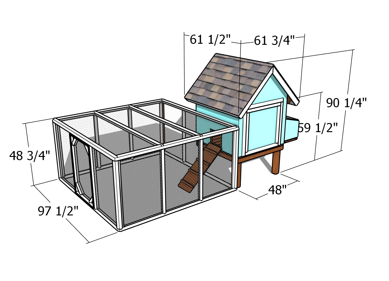 4x4 Chicken Coop Plans MyOutdoorPlans
