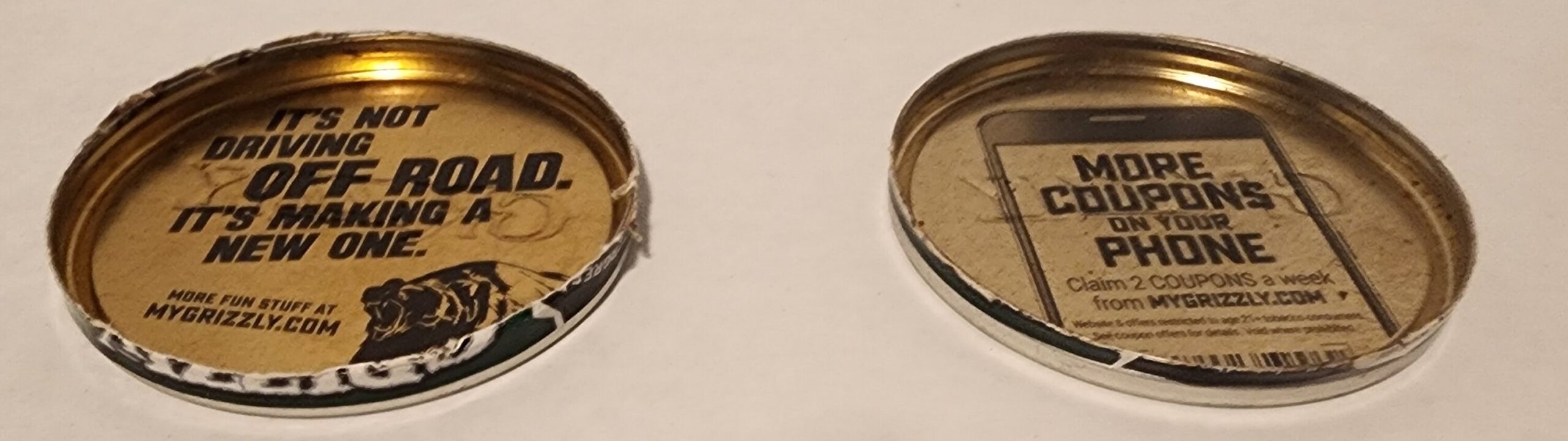 50 Grizzly Premium Wintergreen Long Cut Lids Etsy Denmark