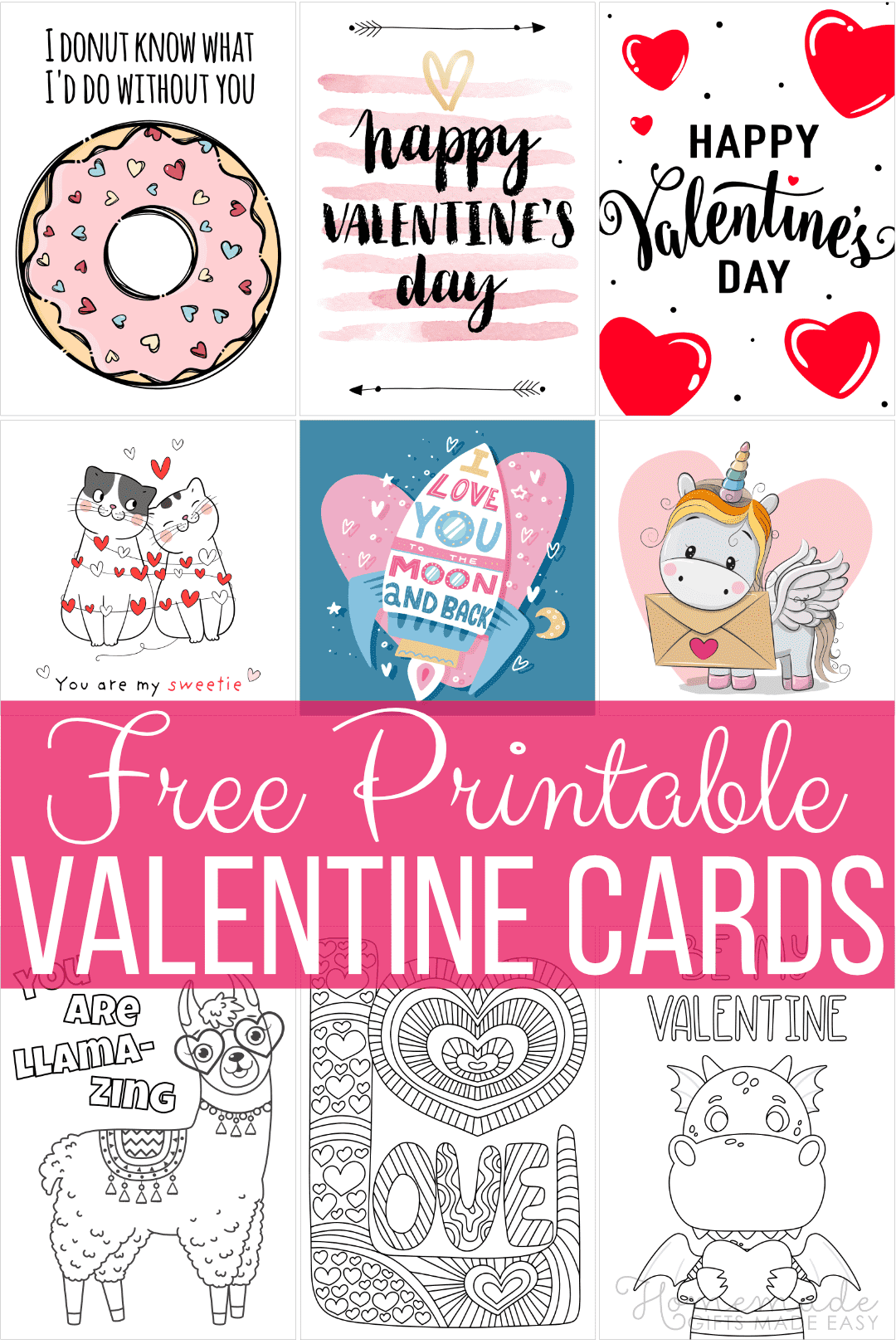 90 Free Printable Valentine Cards For 2025