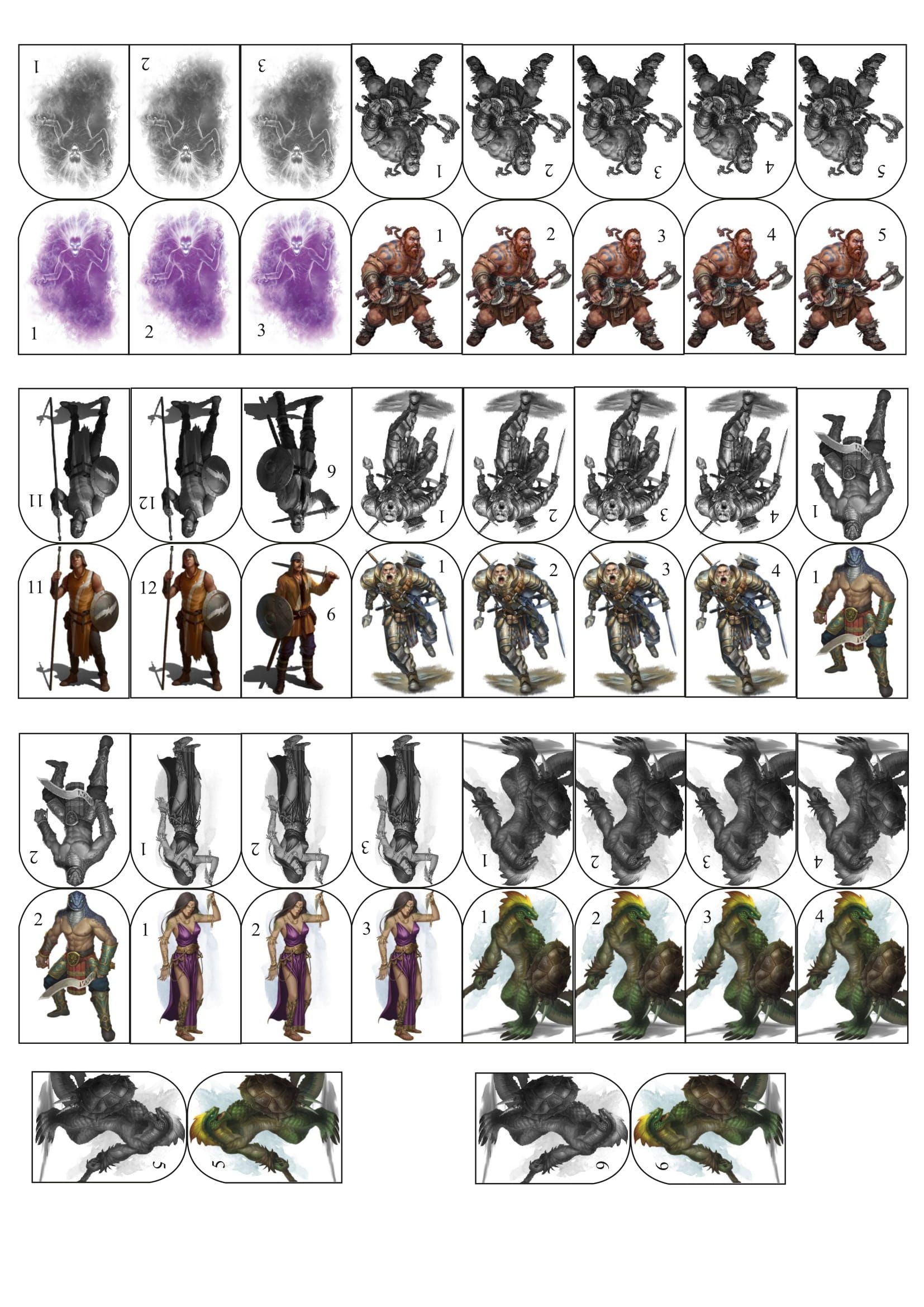 92 D D Paper Miniature Ideas Dungeons And Dragons Miniatures Dnd Miniatures Dnd Minis