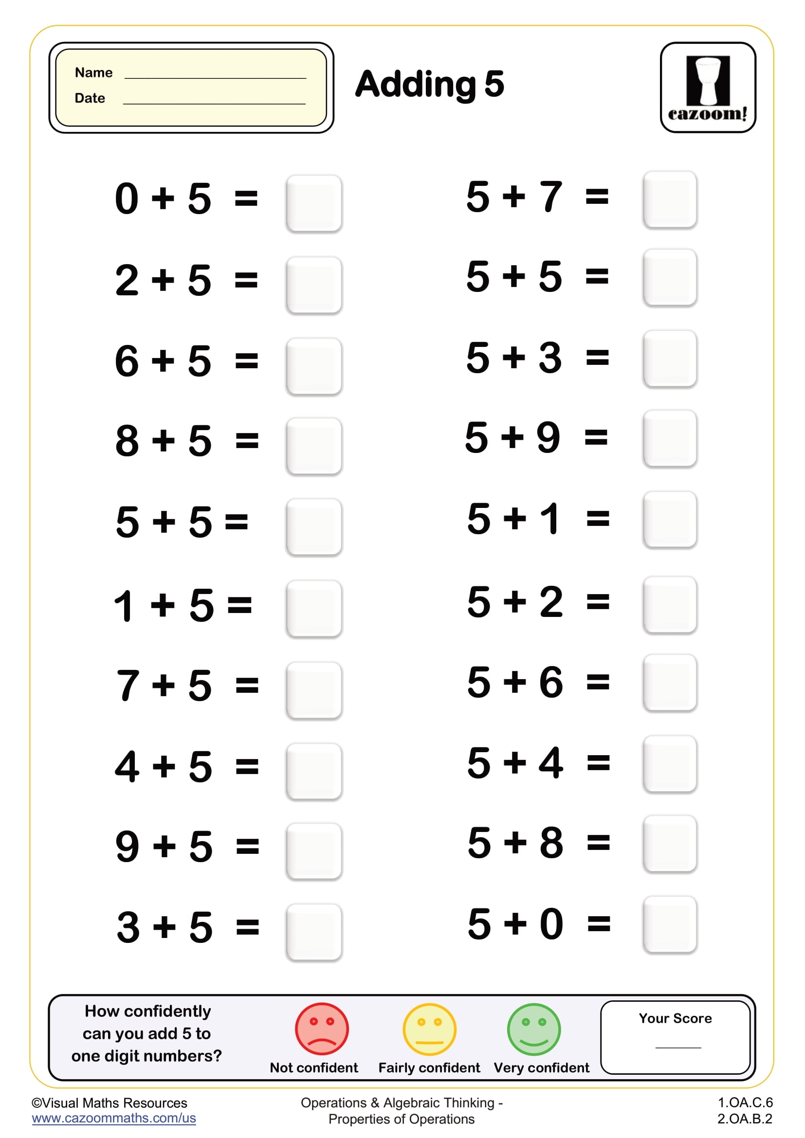 math addition worksheets