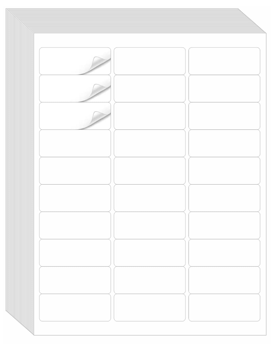 Amazon Address Labels JIQEZNL Premium 1 X 2 5 8 Mailing Labels For Envelopes 900 Address Label Sticker Paper For Laser Ink Jet Printer White Blank Printable Sticker Labels 30 Per Sheet 8 5 11 