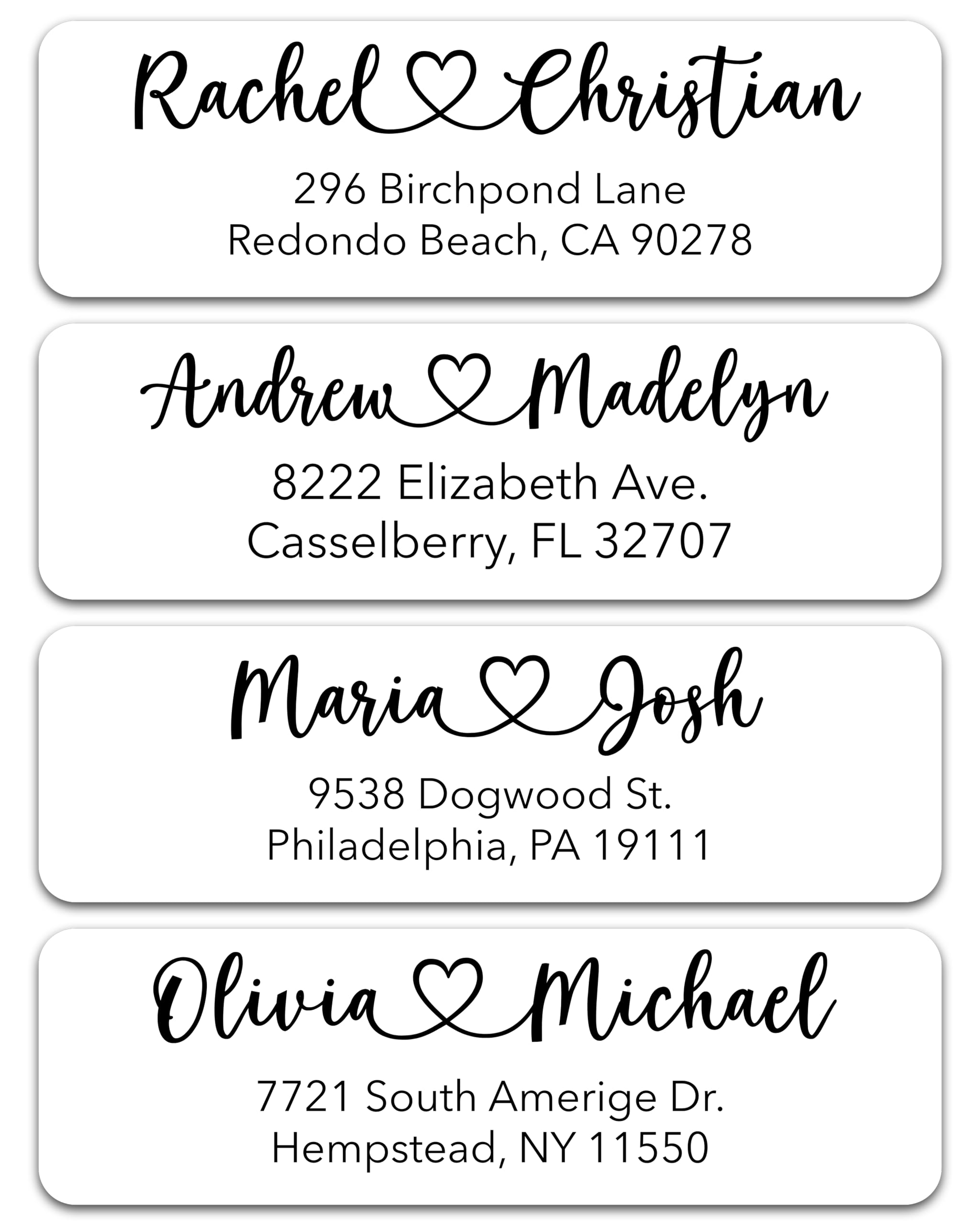 printable sticker labels for black envelopes