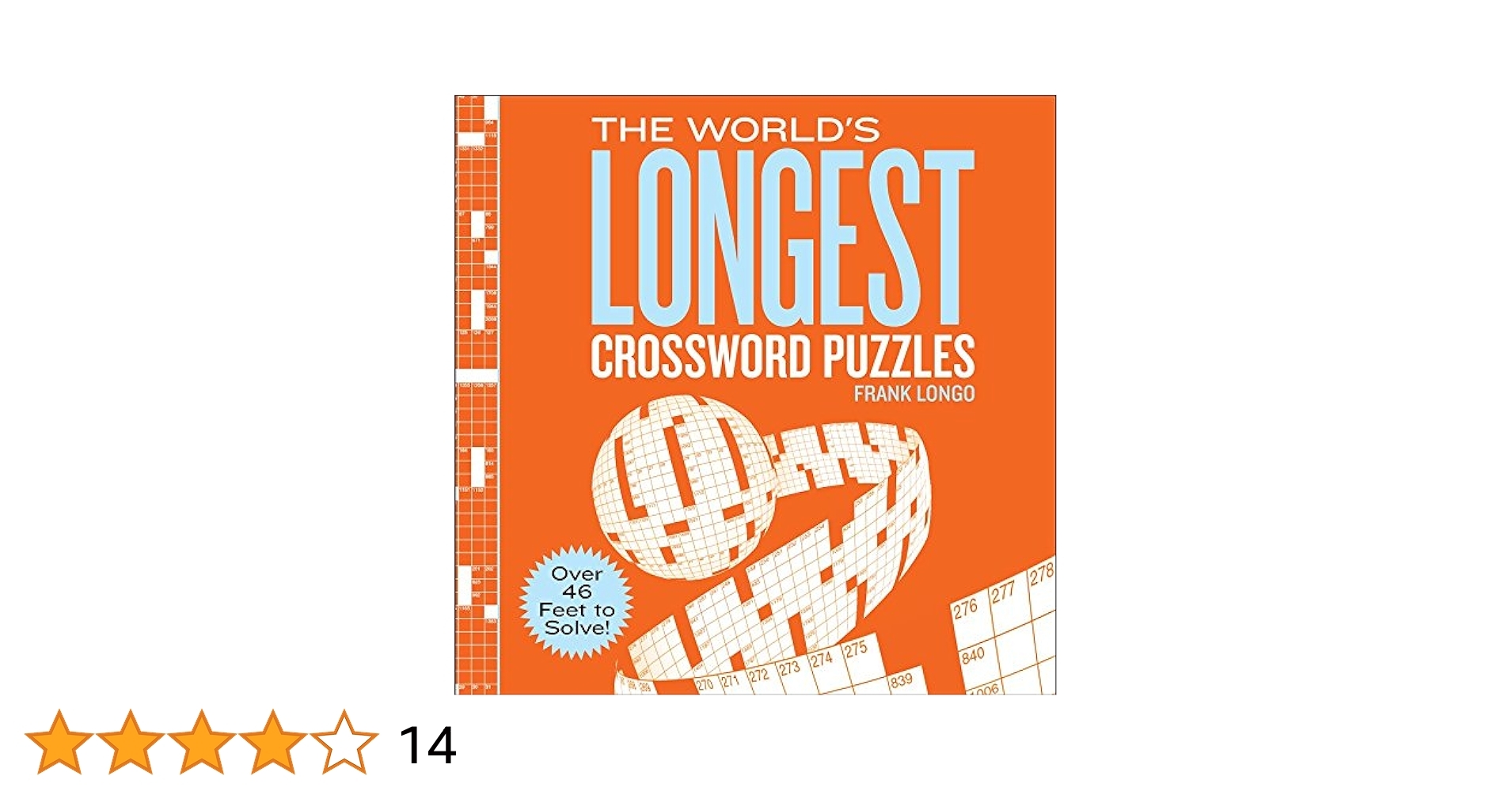 Amazon The World s Longest Crossword Puzzles 9781454916512 Longo Frank Libros