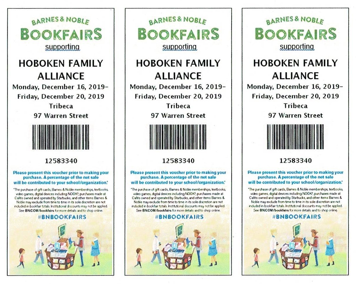 Barnes And Noble Promo Benefits Children In Need Hoboken Family Alliance