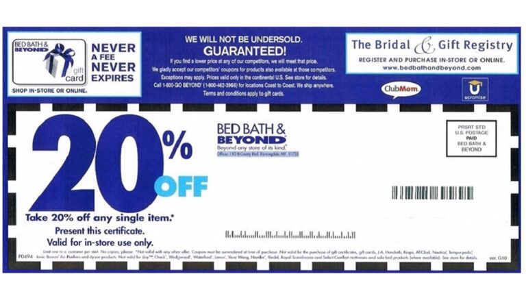 Bed Bath And Beyond Might Be Getting Rid Of Those Coupons You ve Been Hoarding