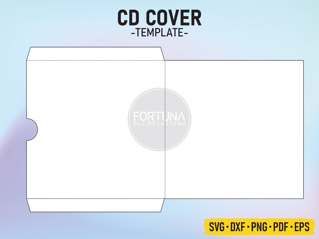free printable cd cover template