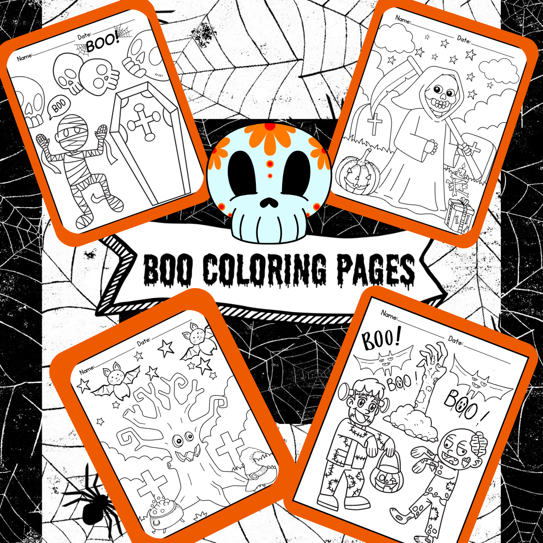 coloring pages halloween printable