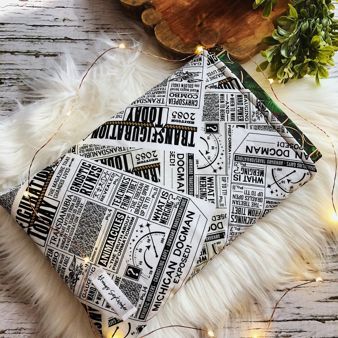 Buy Transfiguration Today Inspired Harry Potter Newspaper Bookish Sleeve ipad kindle Cover Online In India Etsy