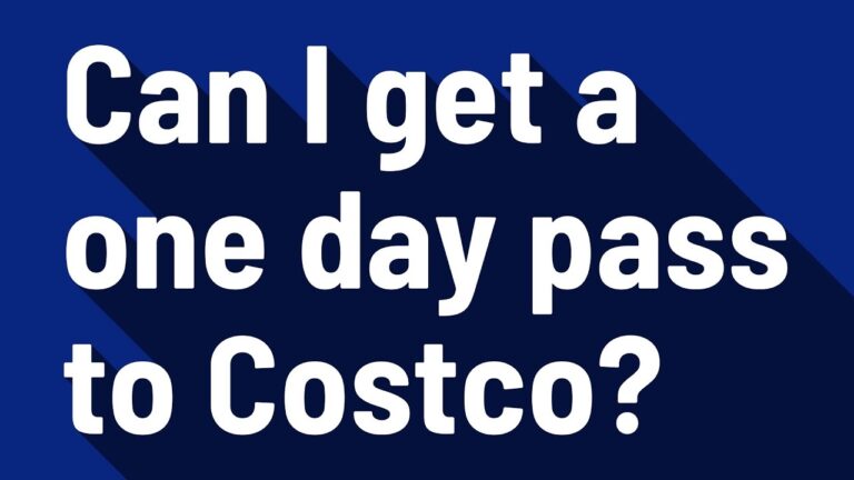 Can I Get A One Day Pass To Costco YouTube