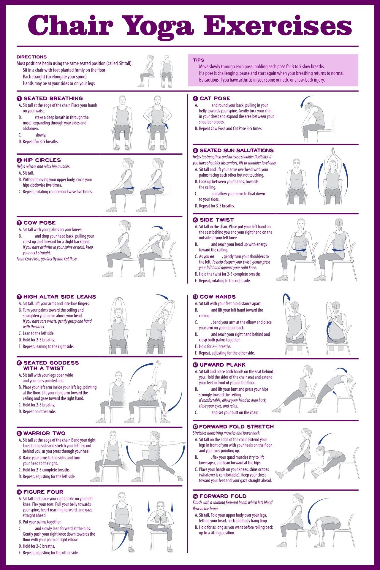 Chair Exercises For Seniors 20 Free PDF Printables Printablee