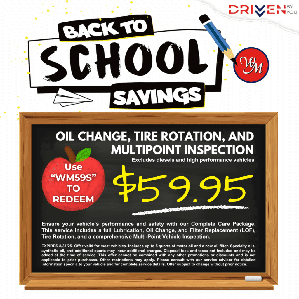 Chevrolet Service Coupons Walt Massey Chevrolet