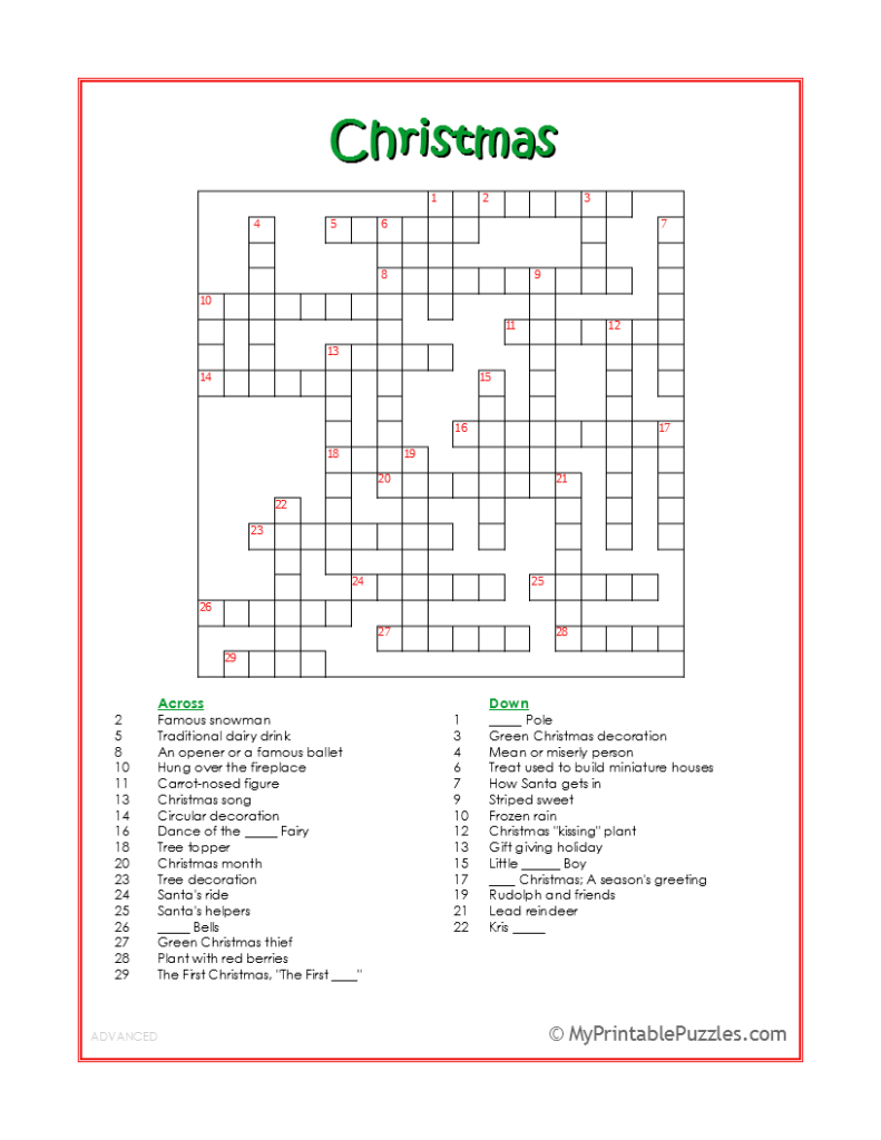 printable crosswords for teens printable crosswords for teens