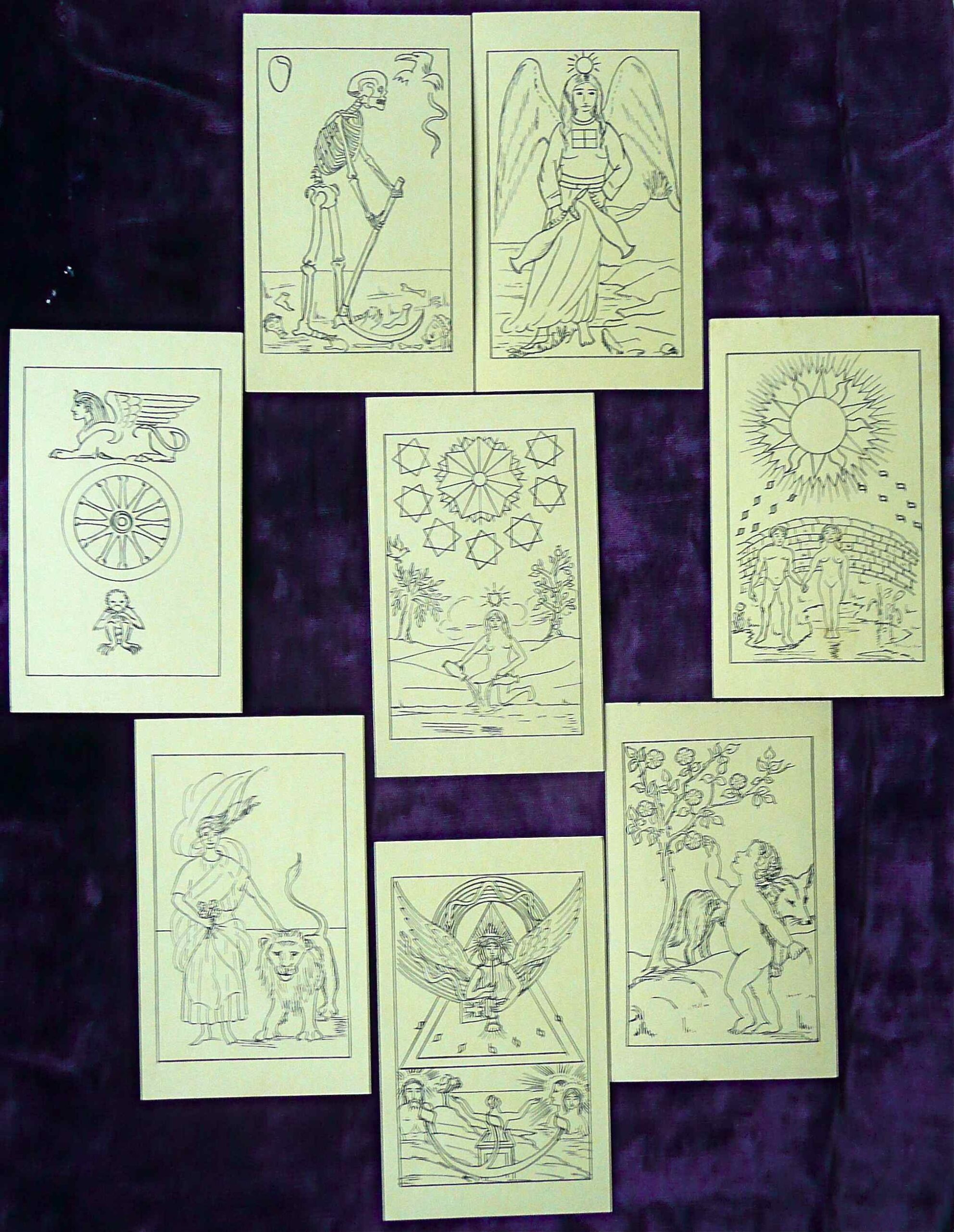Circle Of Eight Spread From Charles San Mary K Greer s Tarot Blog