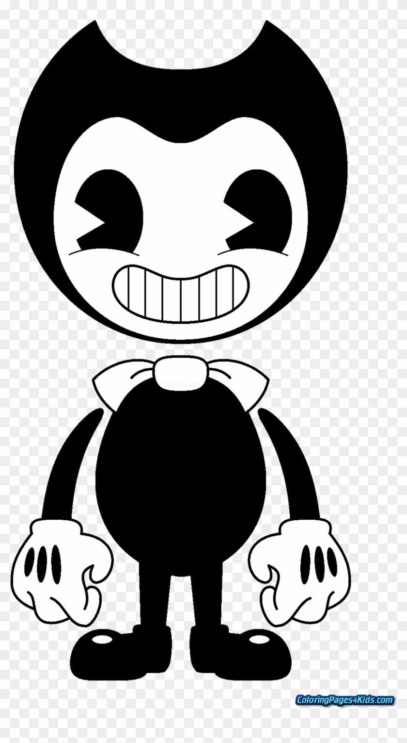 Coloring Pages Bendy And The Ink Machine Coloring Pages Bendy And The Ink Machine Characters HD Png Download 1024x1714 1586257 PngFind