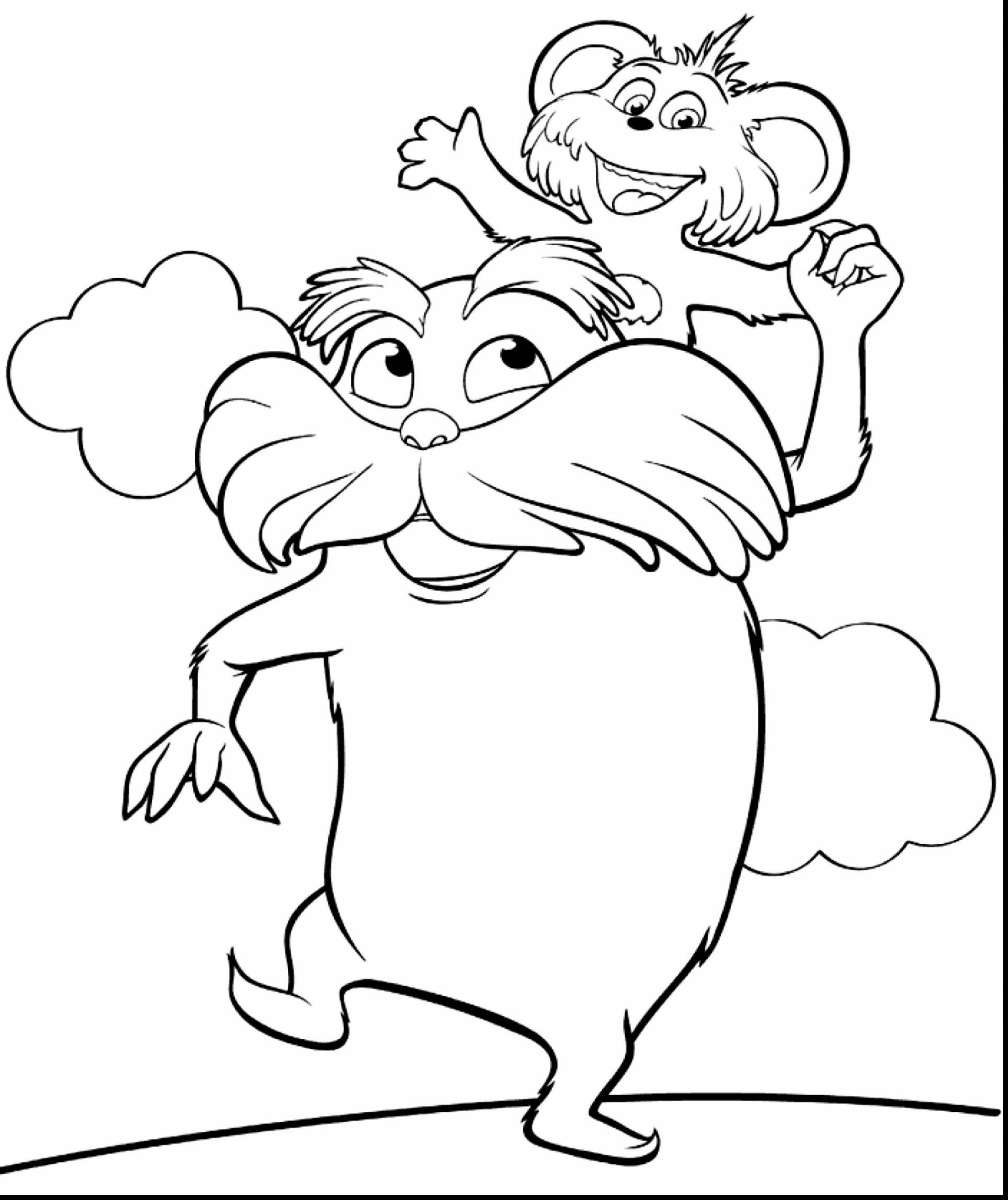 dr. seuss coloring pages printable