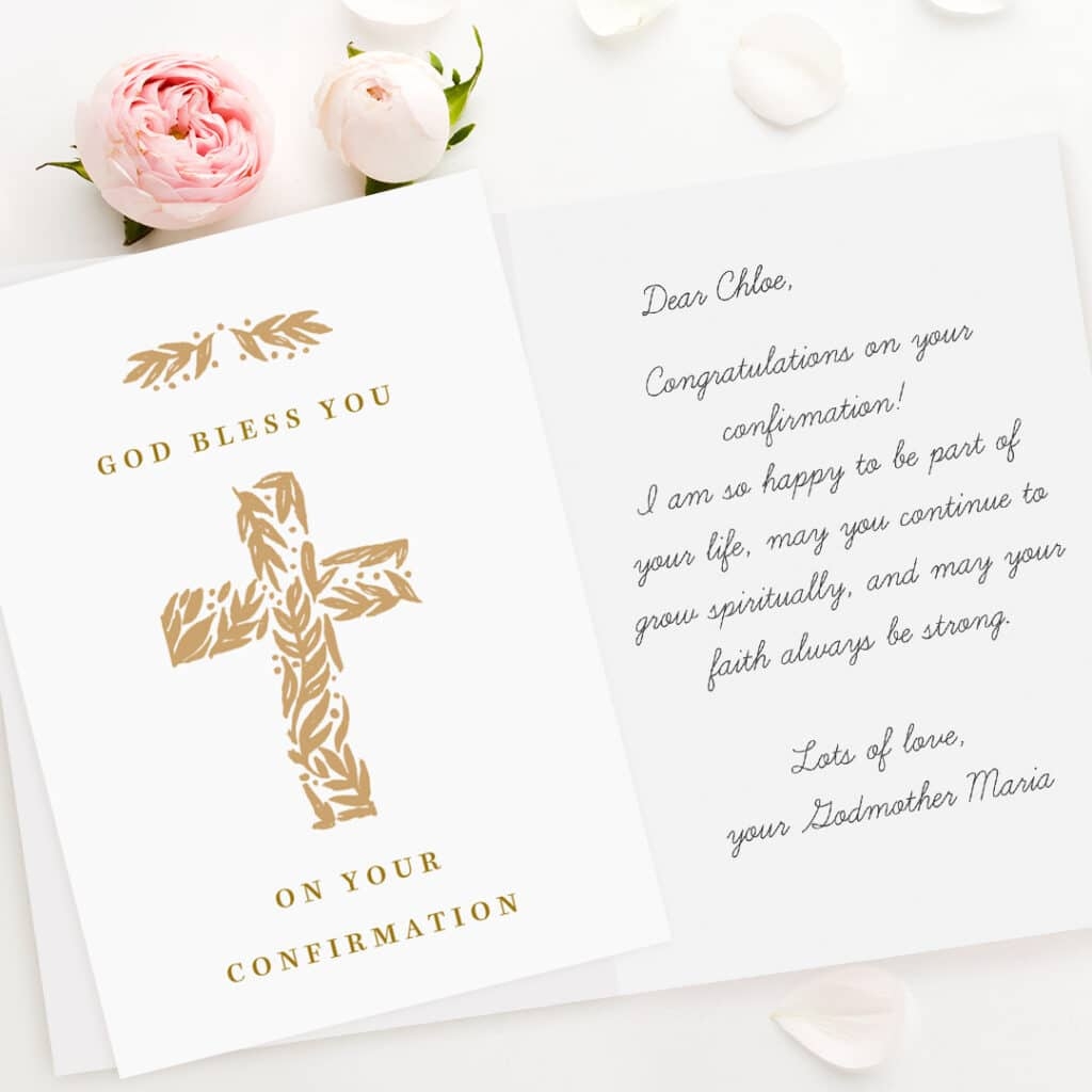 Confirmation Card Sentiment Message Ideas Snapfish US