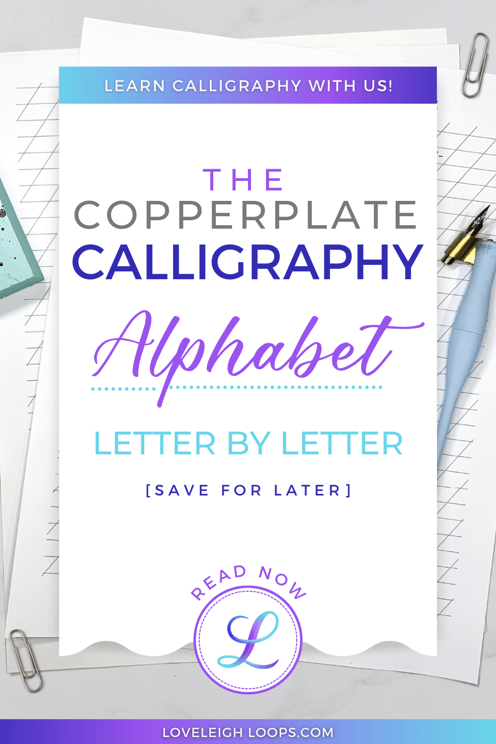 Copperplate Alphabet Letter By Letter Free Worksheet Loveleigh Loops