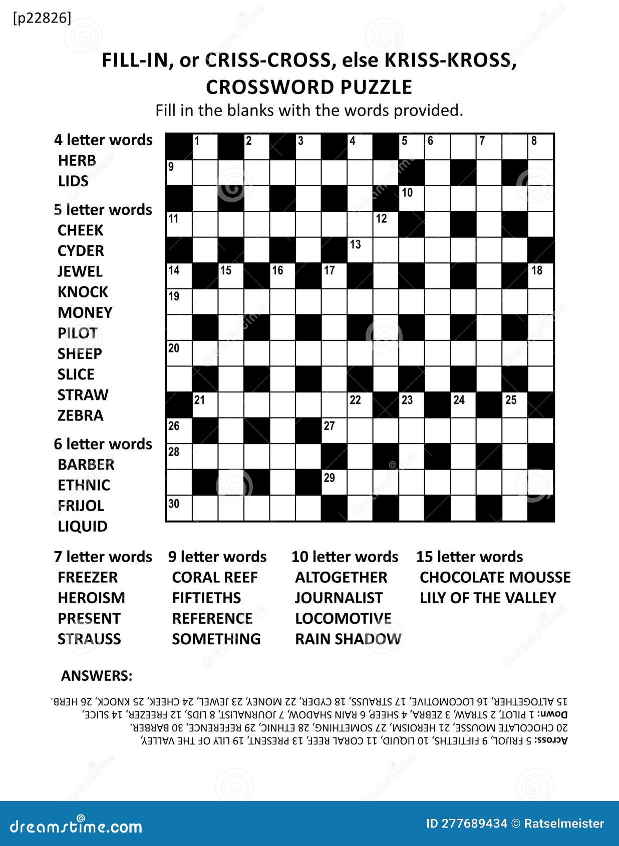 free large printable crossword puzzles