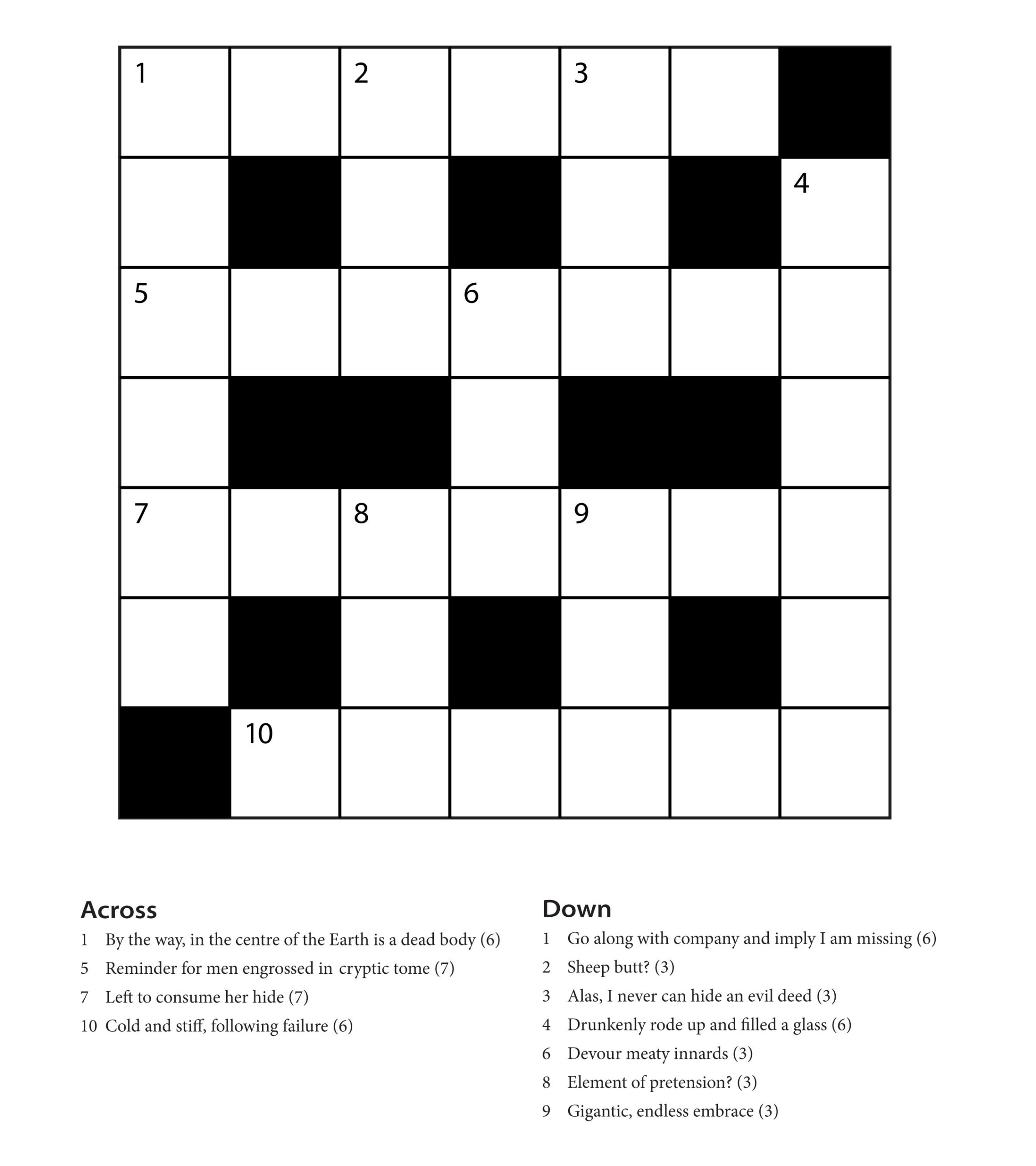 Cryptic Crosswords For Beginners Bene Factum