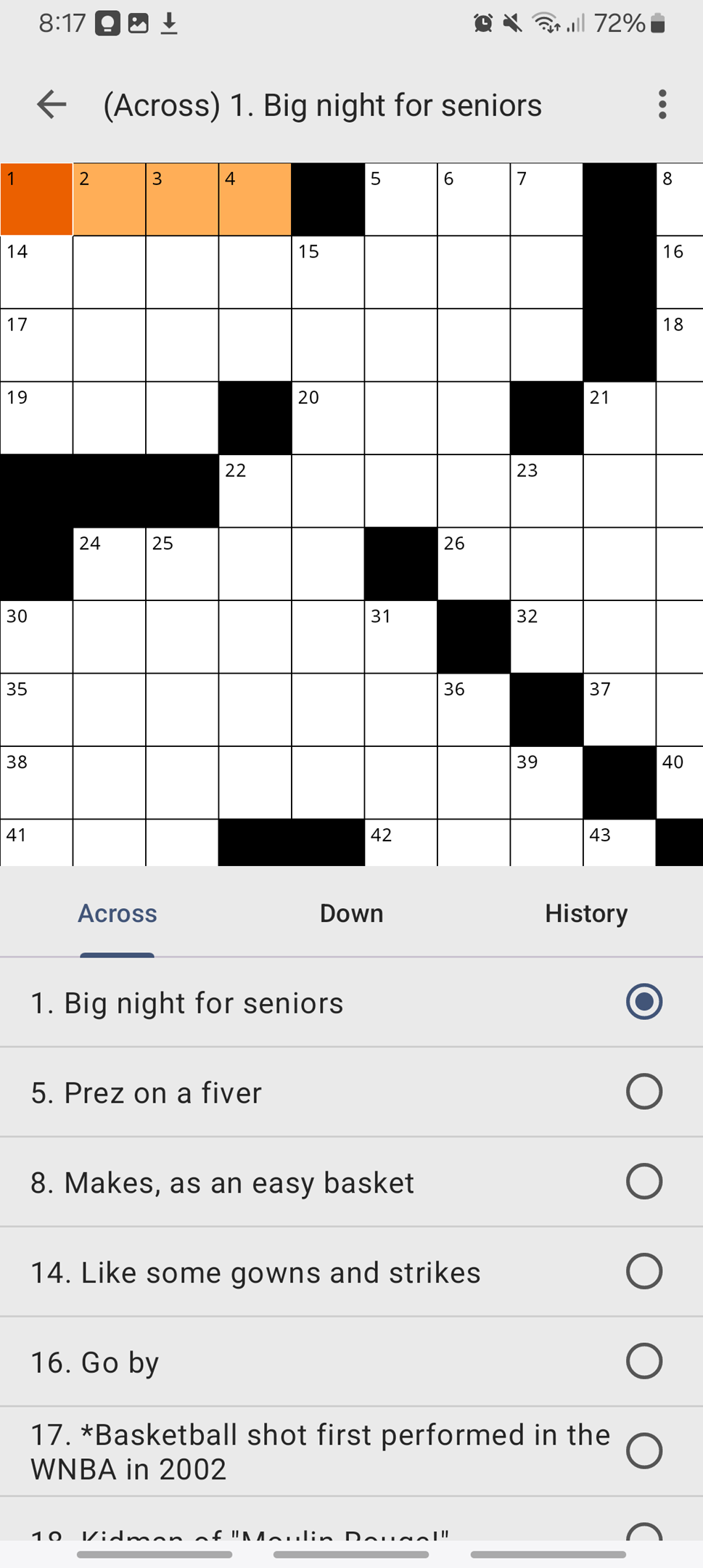 printable newsday crossword puzzles