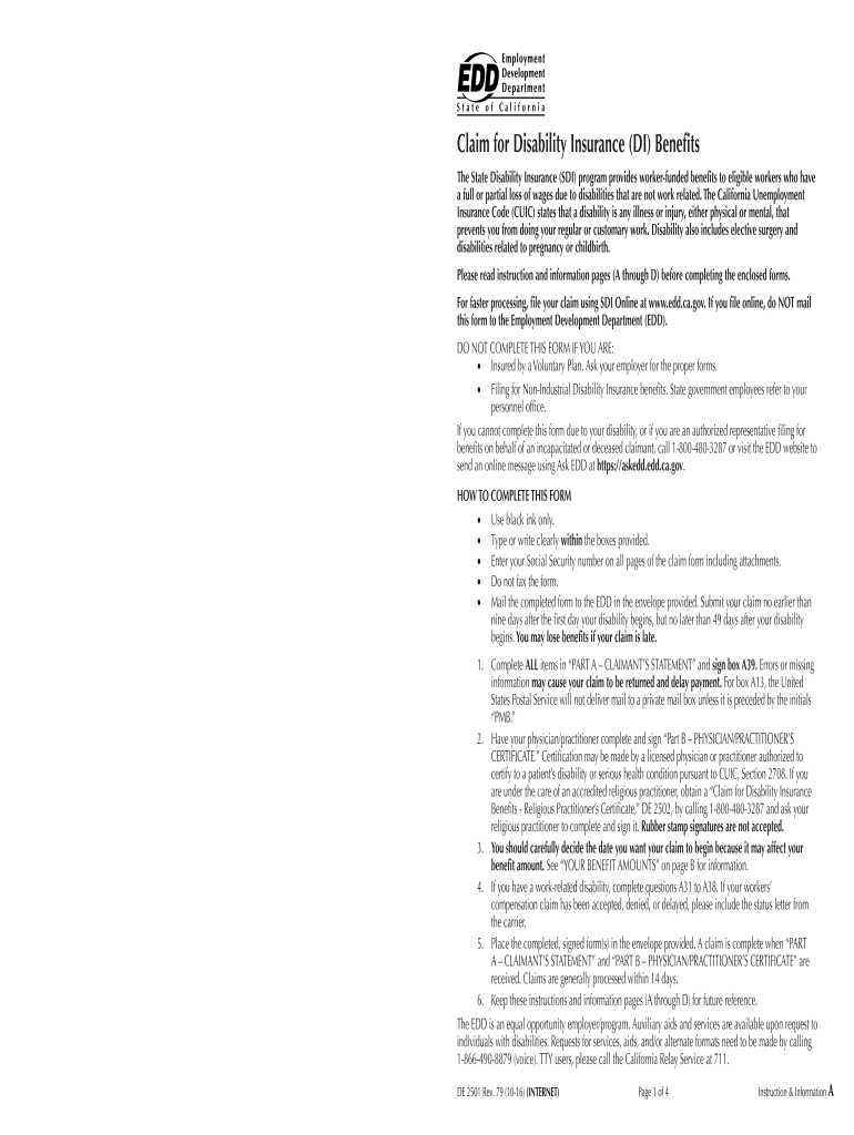 De 2501 Part B Fill Out Sign Online DocHub