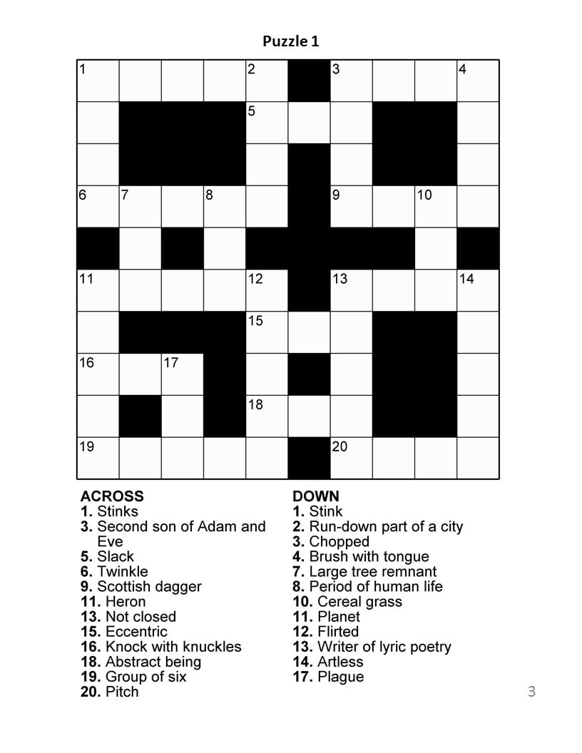 Digital Download 100 Printable Crossword Puzzles For Adults Fun Activities Book For Seniors Large Print Easy To Read Games With Solutions Etsy Israel Digital Download 100 Printable Crossword Puzzles For Adults Fun Activities Book For Seniors Large Print Easy To Read Games With Solutions Etsy Israel