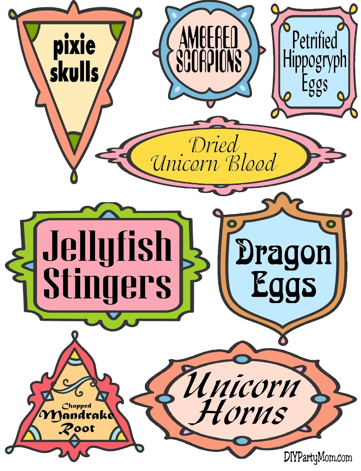 DIY Party Mom 23 Candy Potion Ideas And Harry Potter Potion Label Printables DIY Party Mom 23 Candy Potion Ideas And Harry Potter Potion Label Printables