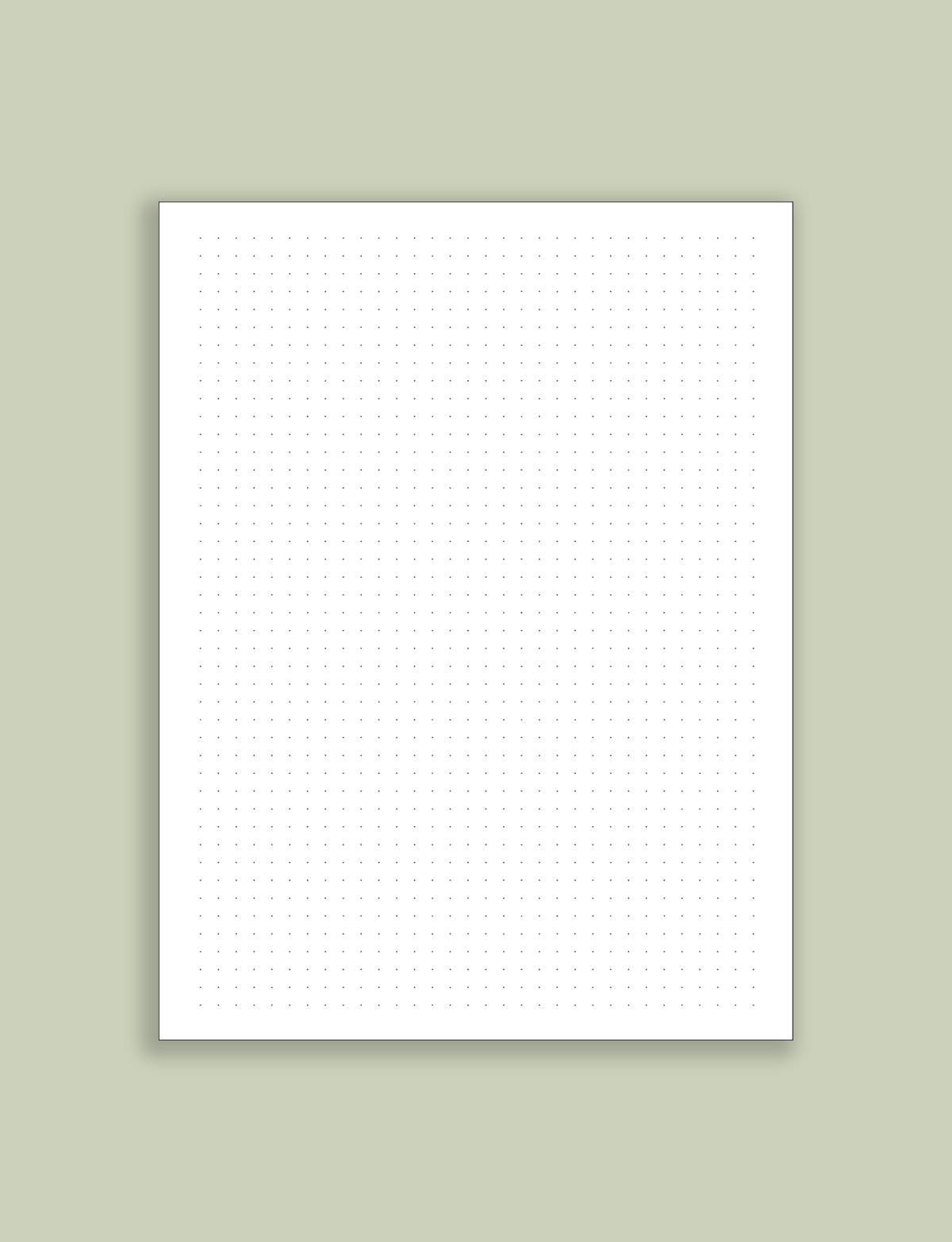 Dot Grid Paper Free Printable PDF Download SortOutMy Life