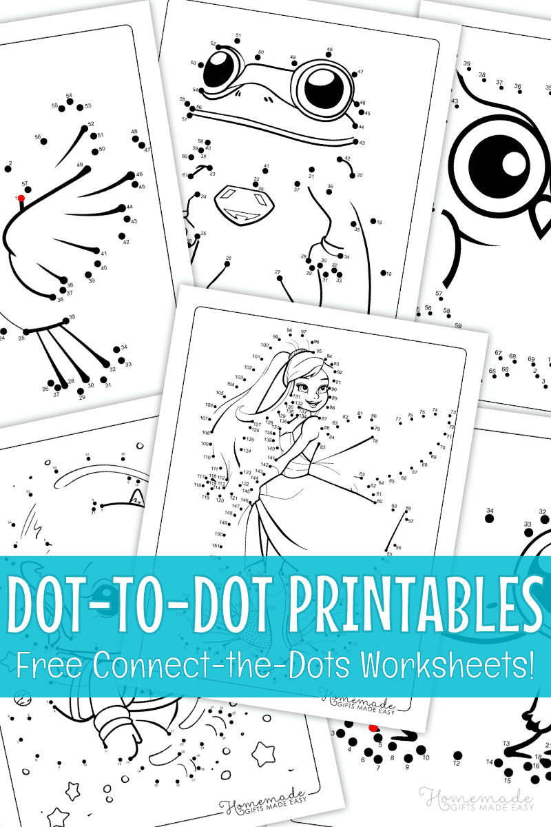 dot to dot printables